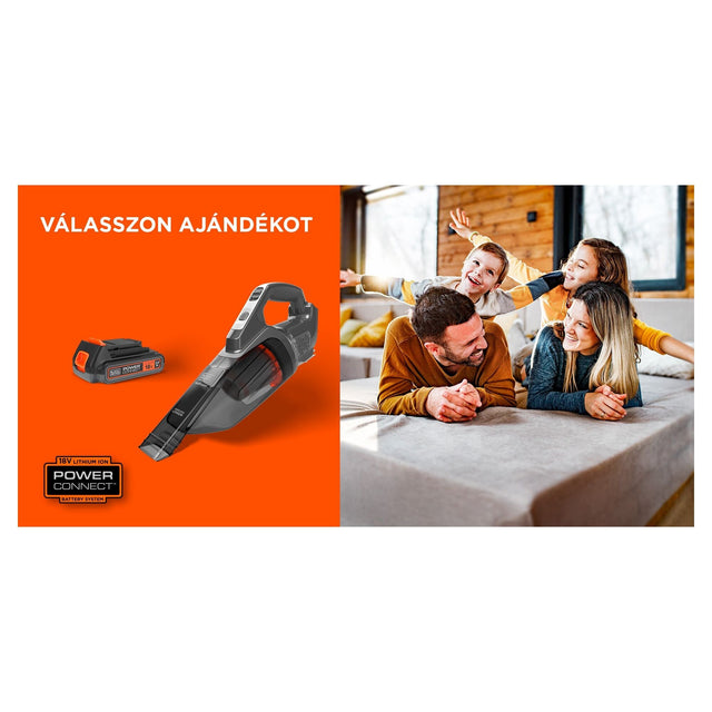 BLACK+DECKER ad in Hungarian