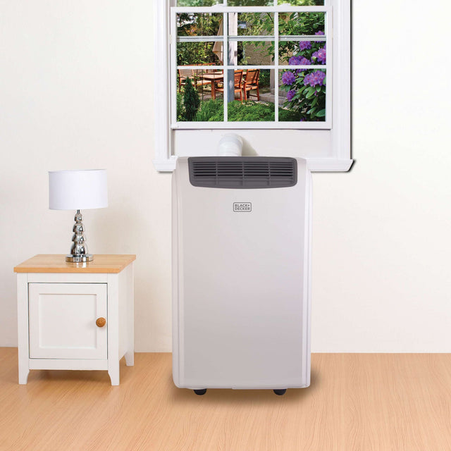 BLACK+DECKER portable air conditioner in a room