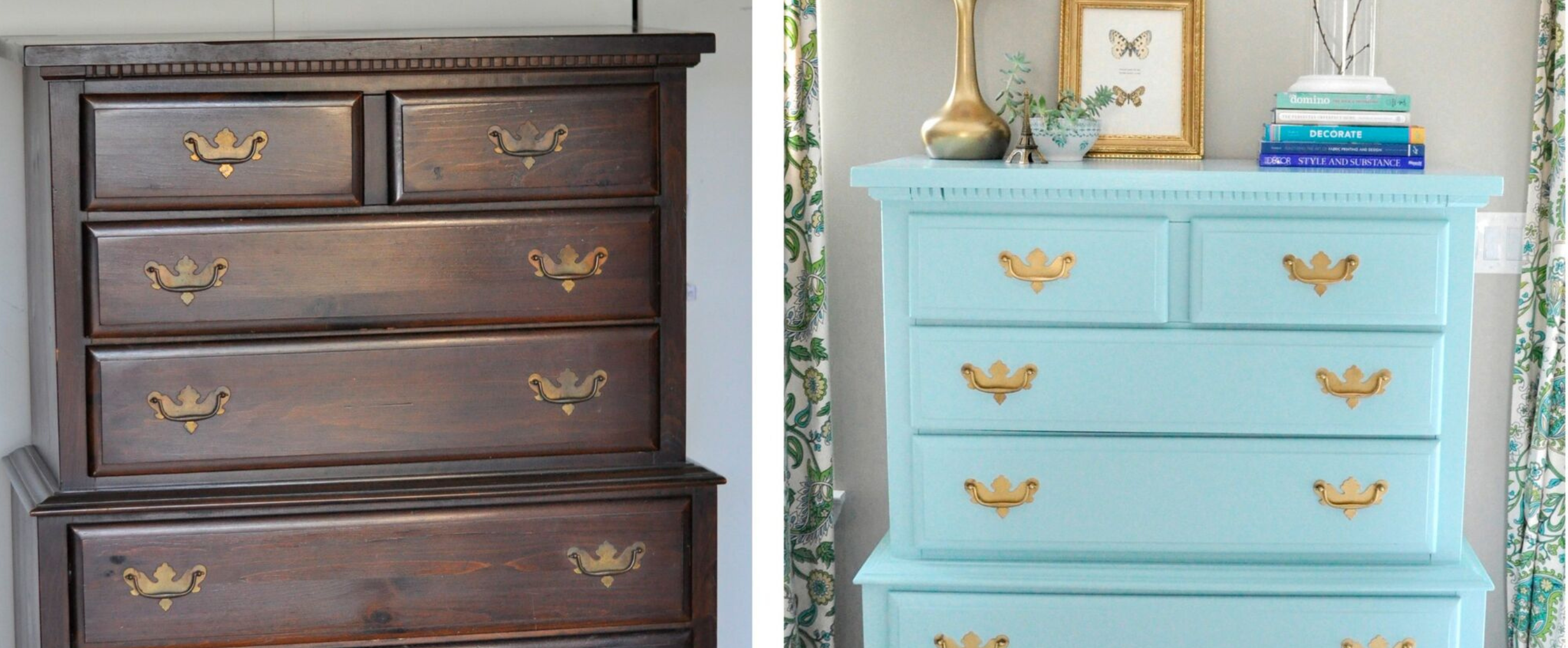 Refurbish and refresh an old dresser BLACK DECKER