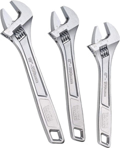 BLACK+DECKER wrench kit includes a 10", 8" and 6" wrenchs