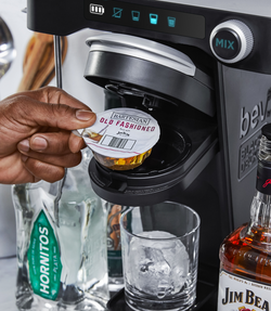 Cocktail maker close up