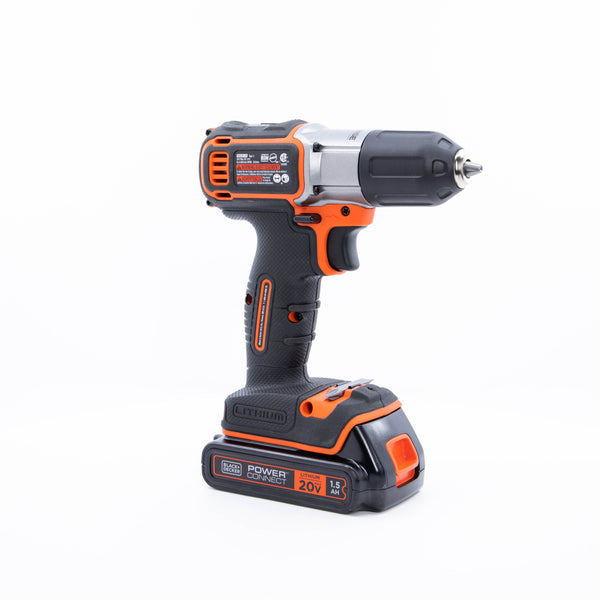 20V MAX* POWERCONNECT™ Cordless 3/8 Inch Drill/Driver With Autosense Kit, Battery and Charger Included
