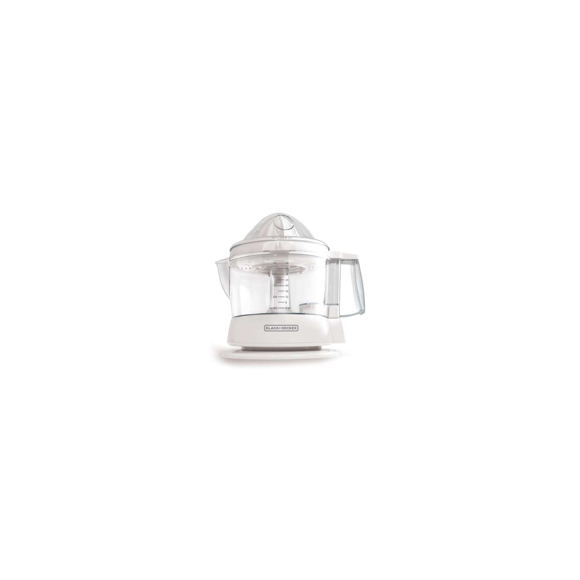 32-Ounce Electric Citrus Juicer; White | BLACK+DECKER