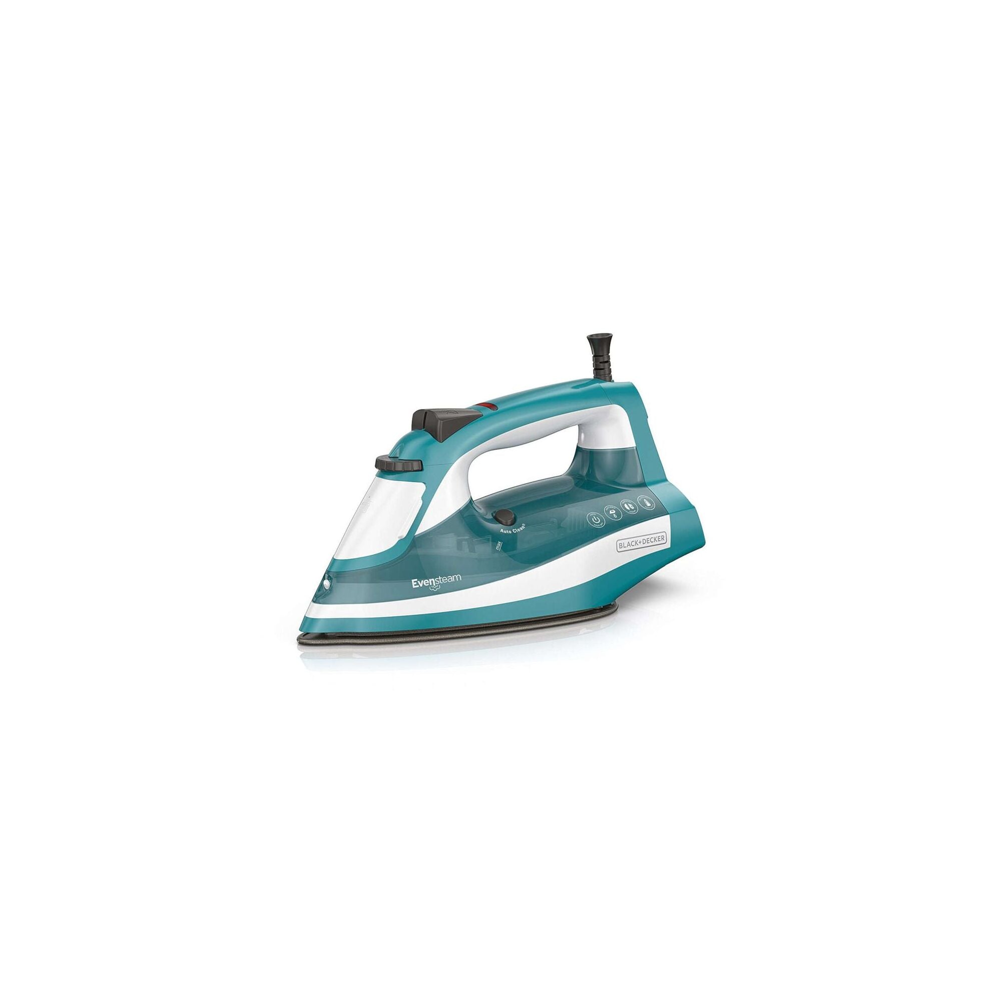 One-Step Garment Steam Iron, Stainless Soleplate, Turquoise | BLACK+DECKER One-Step Garment Steam Iron, Stainless Soleplate, Turquoise | BLACK+DECKER