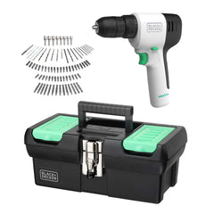 BLACK+DECKER reviva™ 12V MAX* MAX Drill/Driver Kit with Tool Box and 80pc Accessories Kit