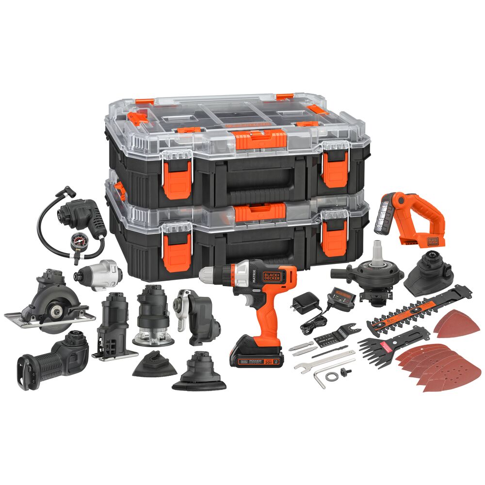 MATRIX™ 20V MAX* Power Tool Kit, Includes Cordless Drill, 12