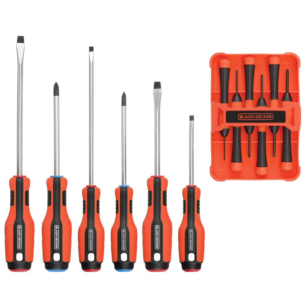 ValueMax 126-Piece Magnetic Screwdriver Set – Rack Organizer, Chrome Vanadium