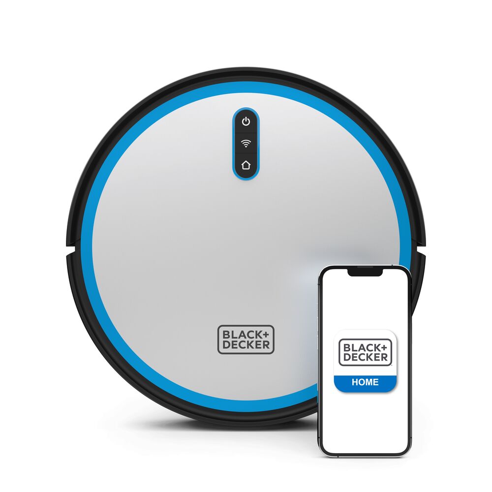 Roboseries Robot Vacuum With Mapping Technology BLACK+DECKER
