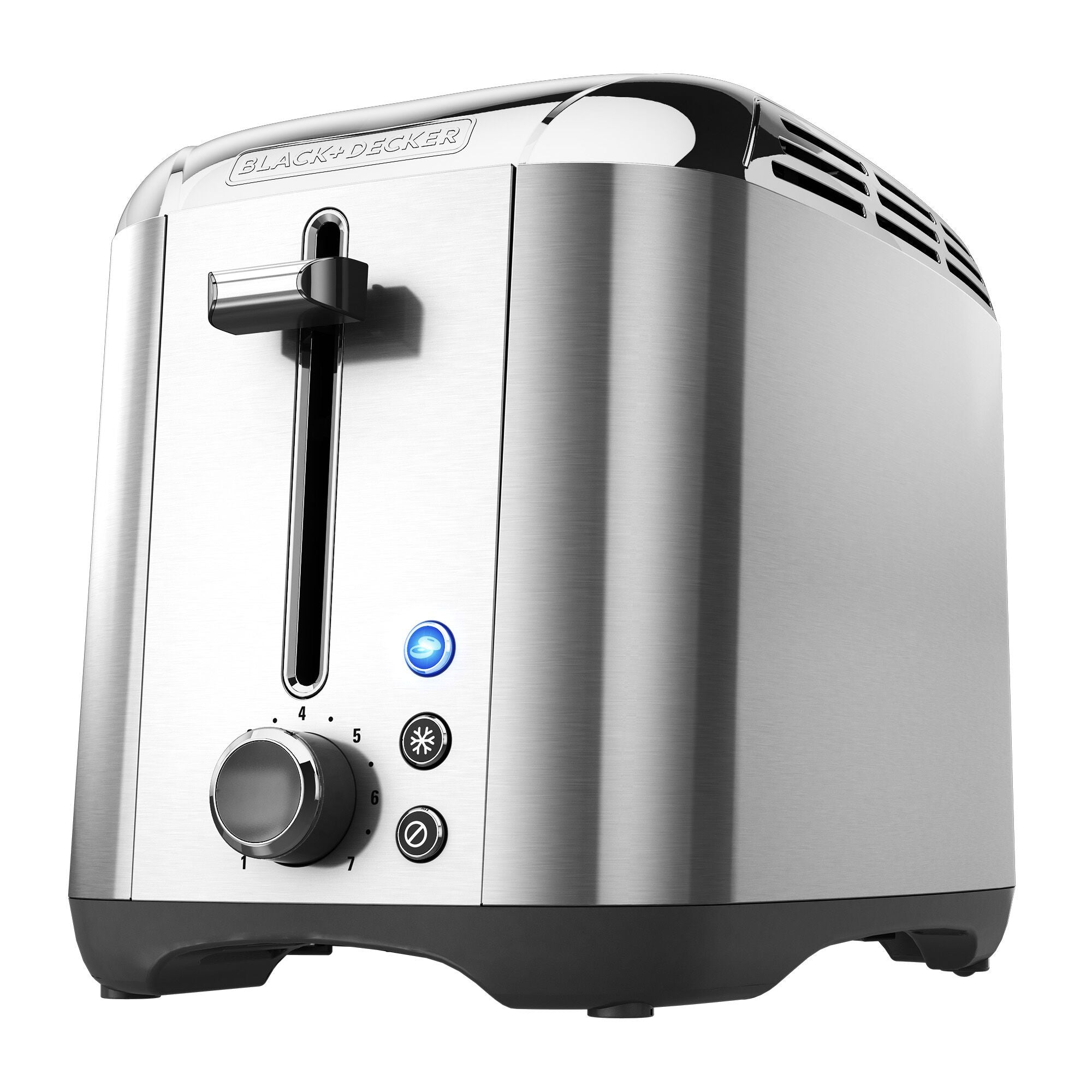 Black+Decker TR2200WSD 2 Slice Toaster with extra wide slots Medium White 