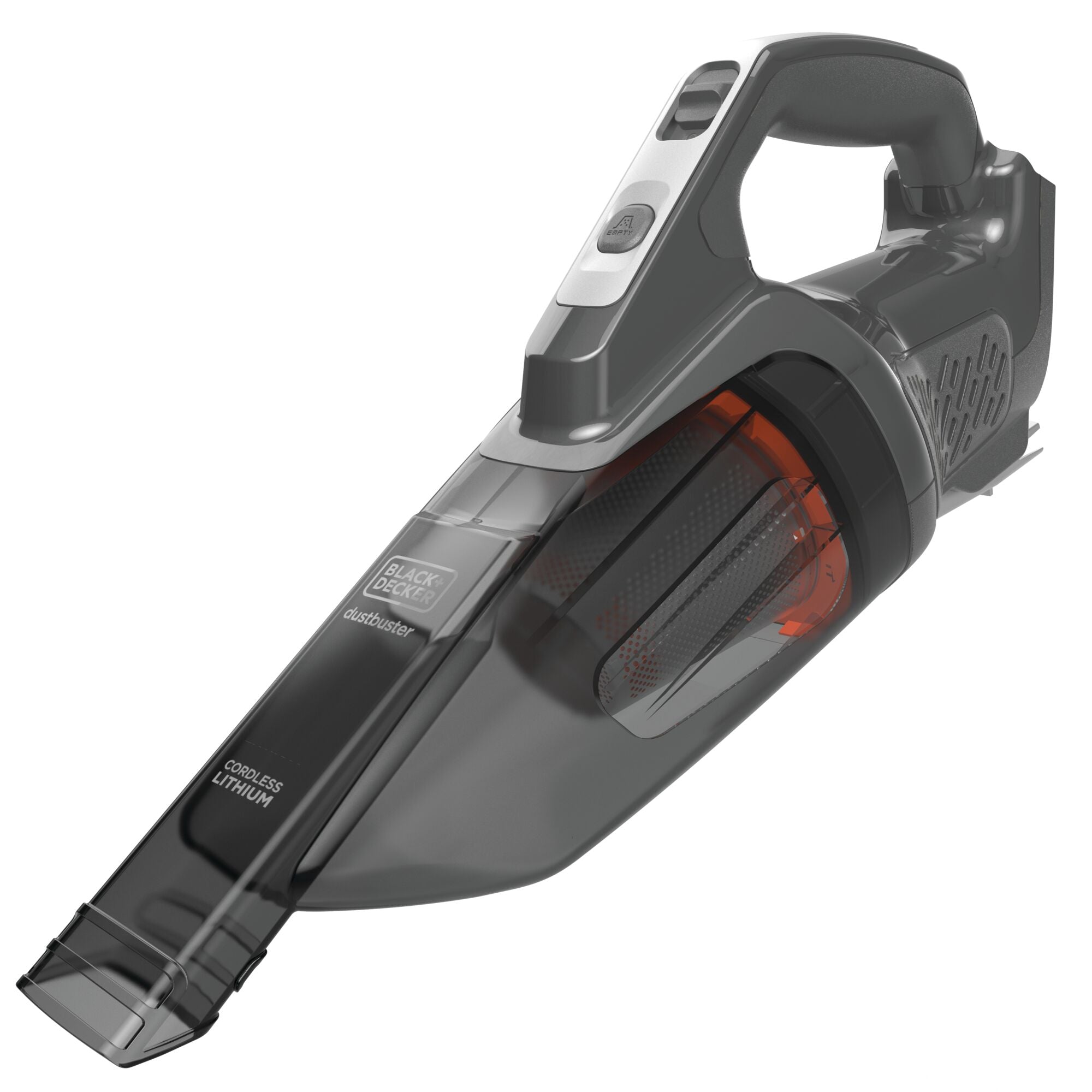 20V Cordless Dry Hand Vacuum Tool Only Black & Decker - White Cap