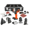 20V Max Matrix Cordless Drill 6-Tool Combo Kit With Case