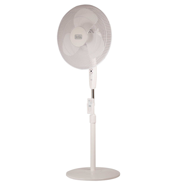 16 In. Stand Fan With Remote on white background