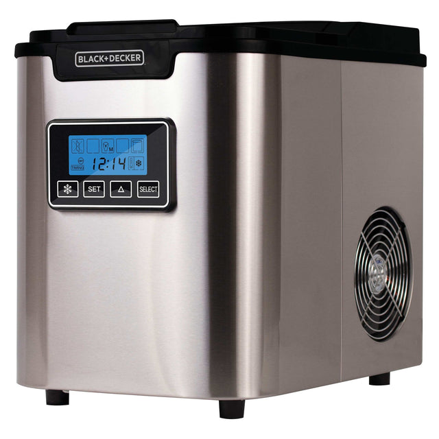 26 pound capacity ice maker.