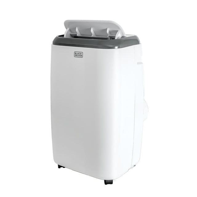 Portable Air Conditioner With Follow Me Remote Control on white background