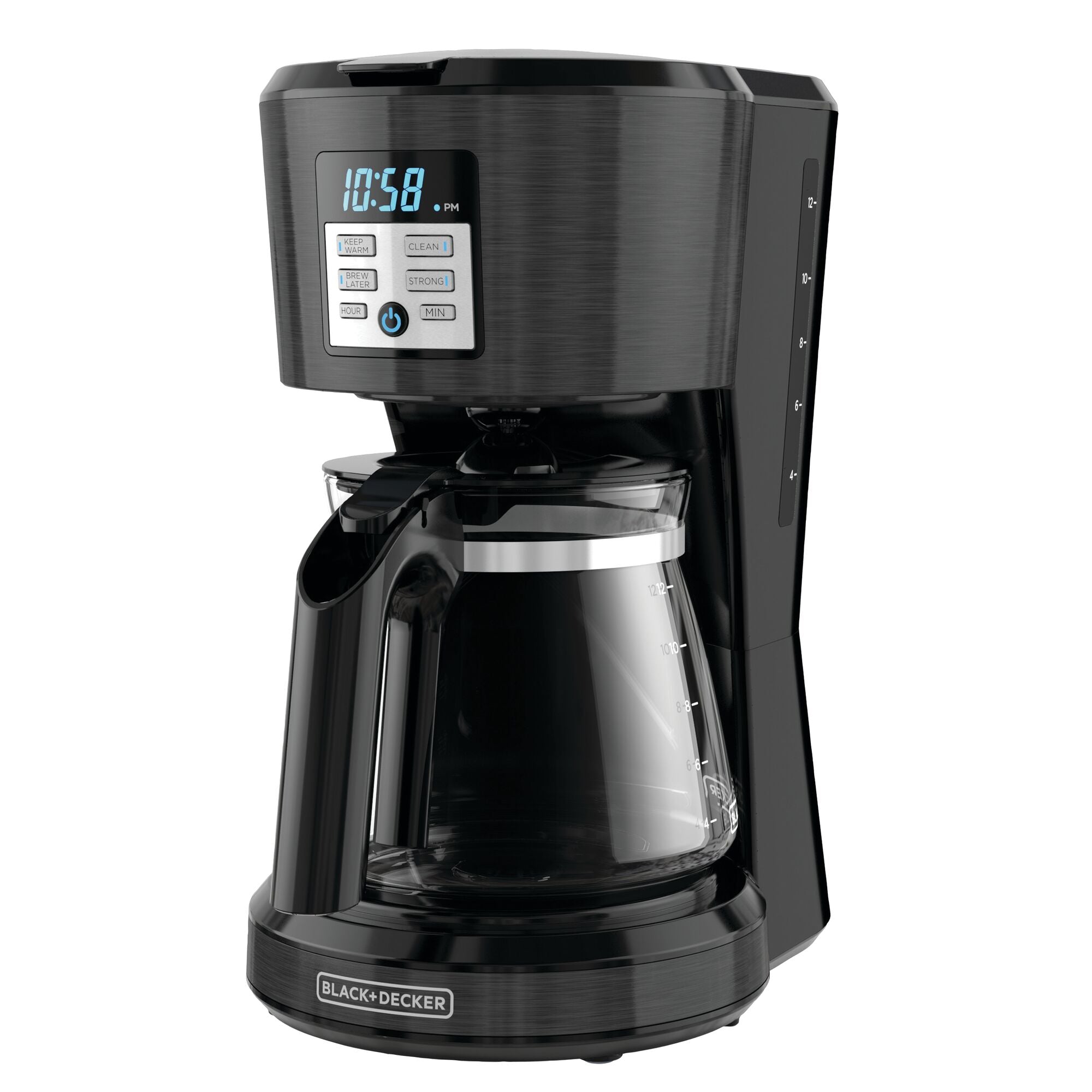12-Cup* Coffeemaker, Programmable, Exclusive VORTEX Technology | BLACK+ DECKER