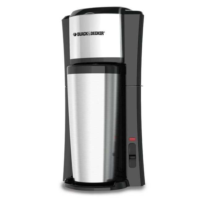 Single Serve Coffee Maker on white background