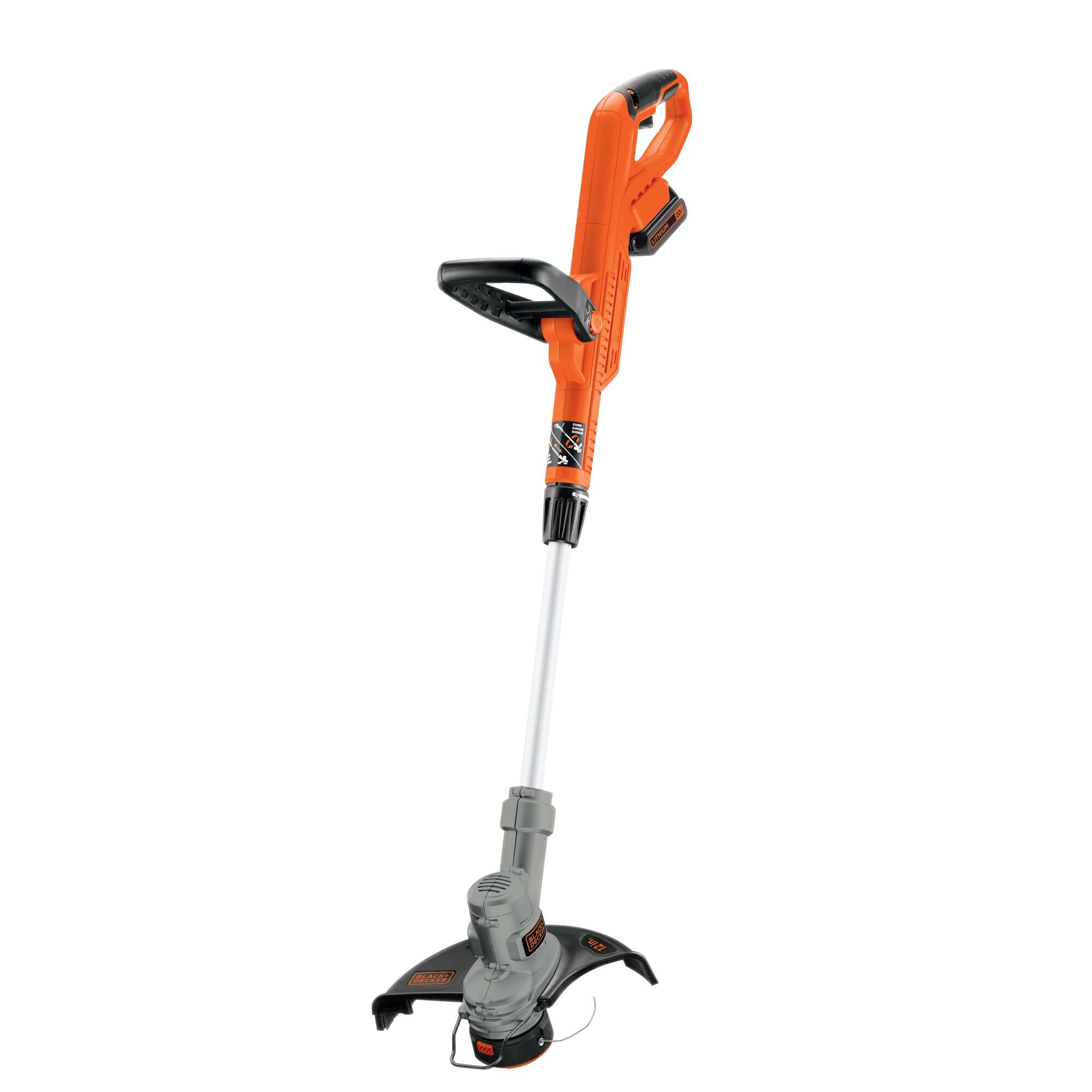 20V MAX* Cordless, Battery-Powered, 12 inch Trimmer/Edger | BLACK+