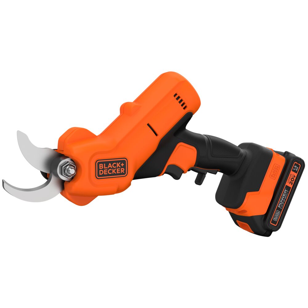 black and decker garden scissors 20V MAX* Cordless Pruner Kit