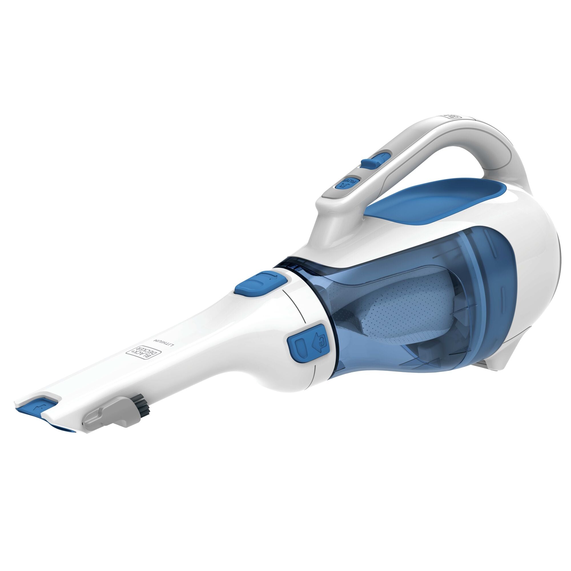 This handheld vacuum with a unique pivoting nozzle and powerful