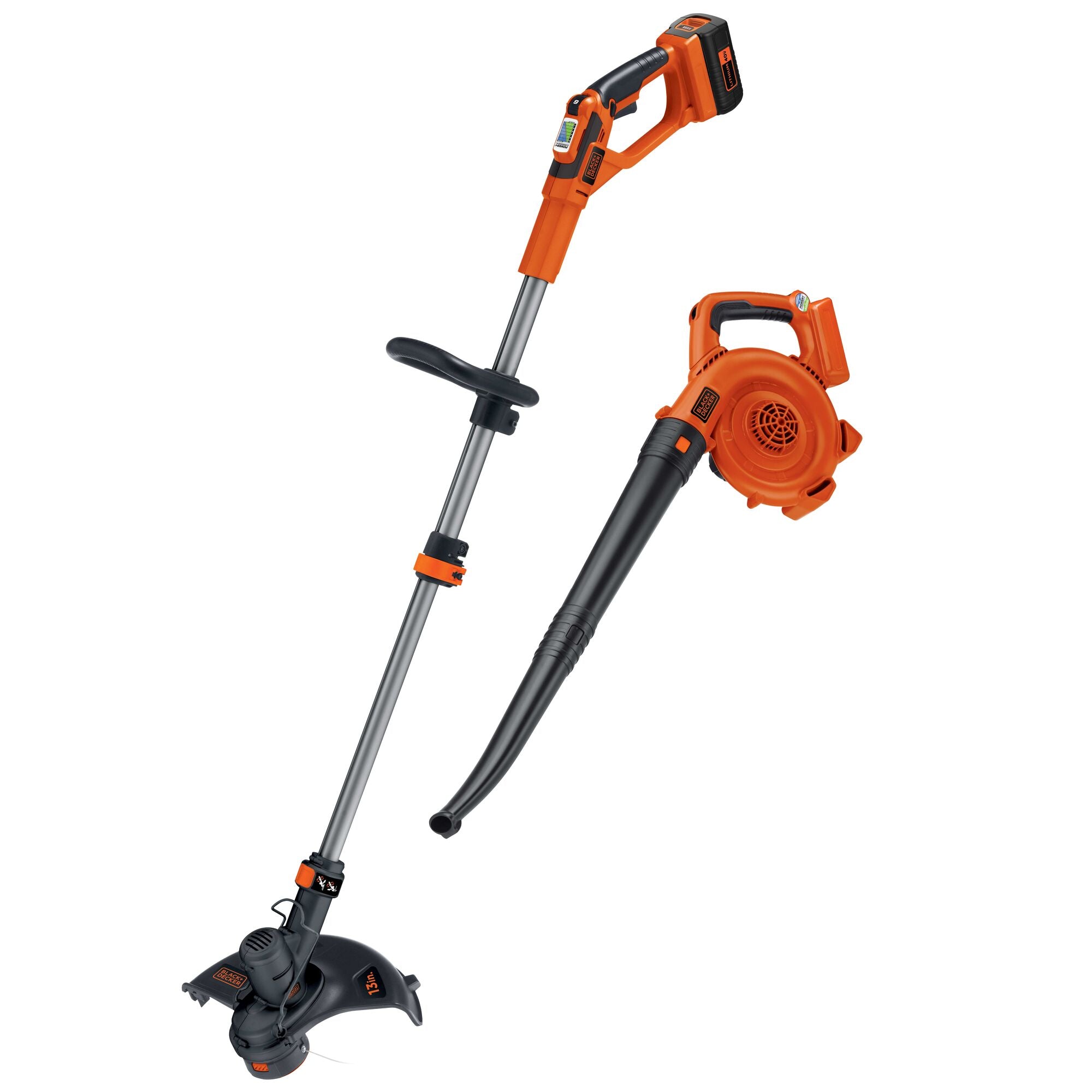  BLACK+DECKER 40V MAX* String Trimmer / Edger and Sweeper Combo  (LCC140) : Patio, Lawn & Garden