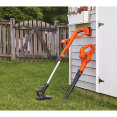 20 Volt Lithium 10 Inch String Trimmer Edger Hard Surface Sweeper Combo Kit.