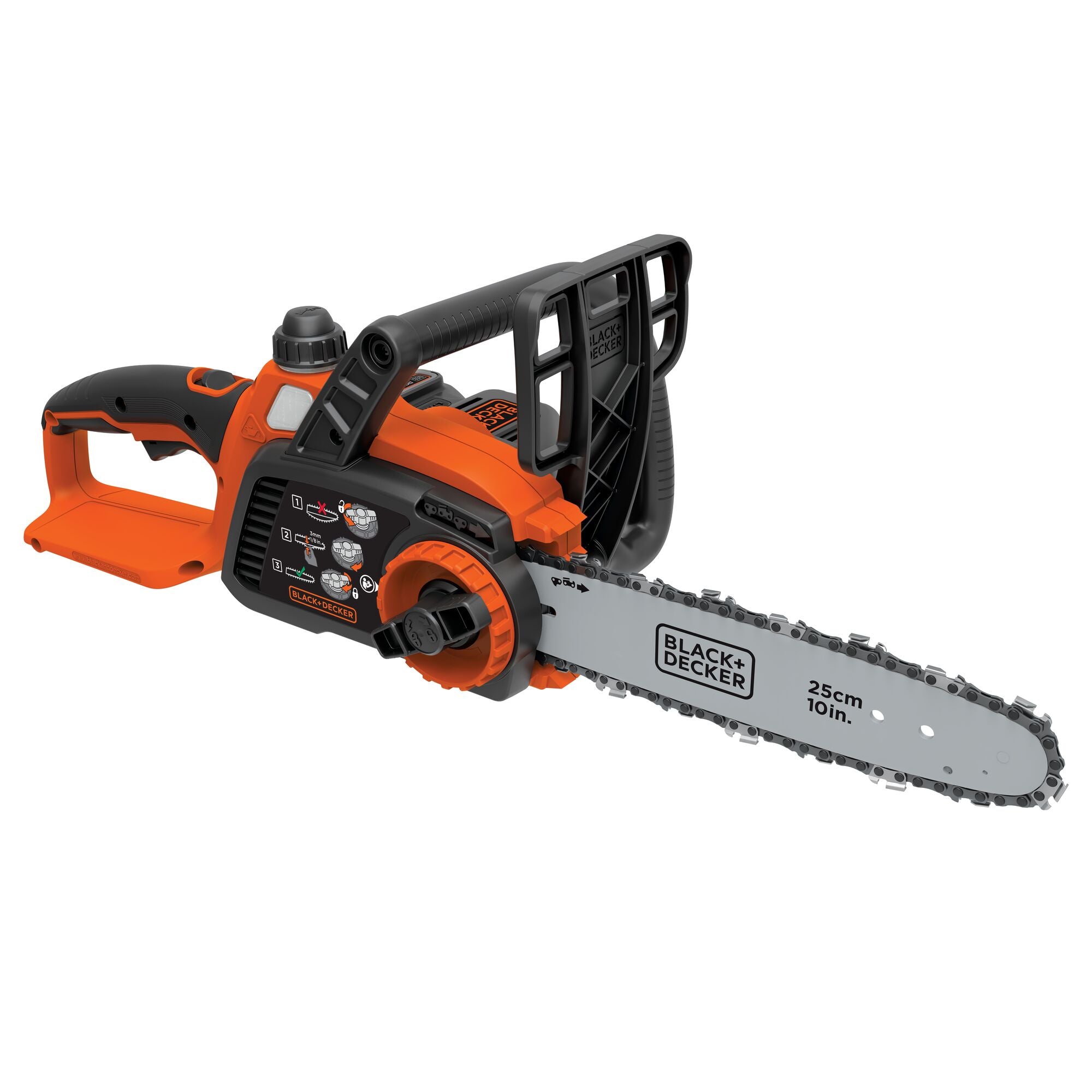 BLACK+DECKER 20-volt Max 8-in Battery Pole Saw (Battery and