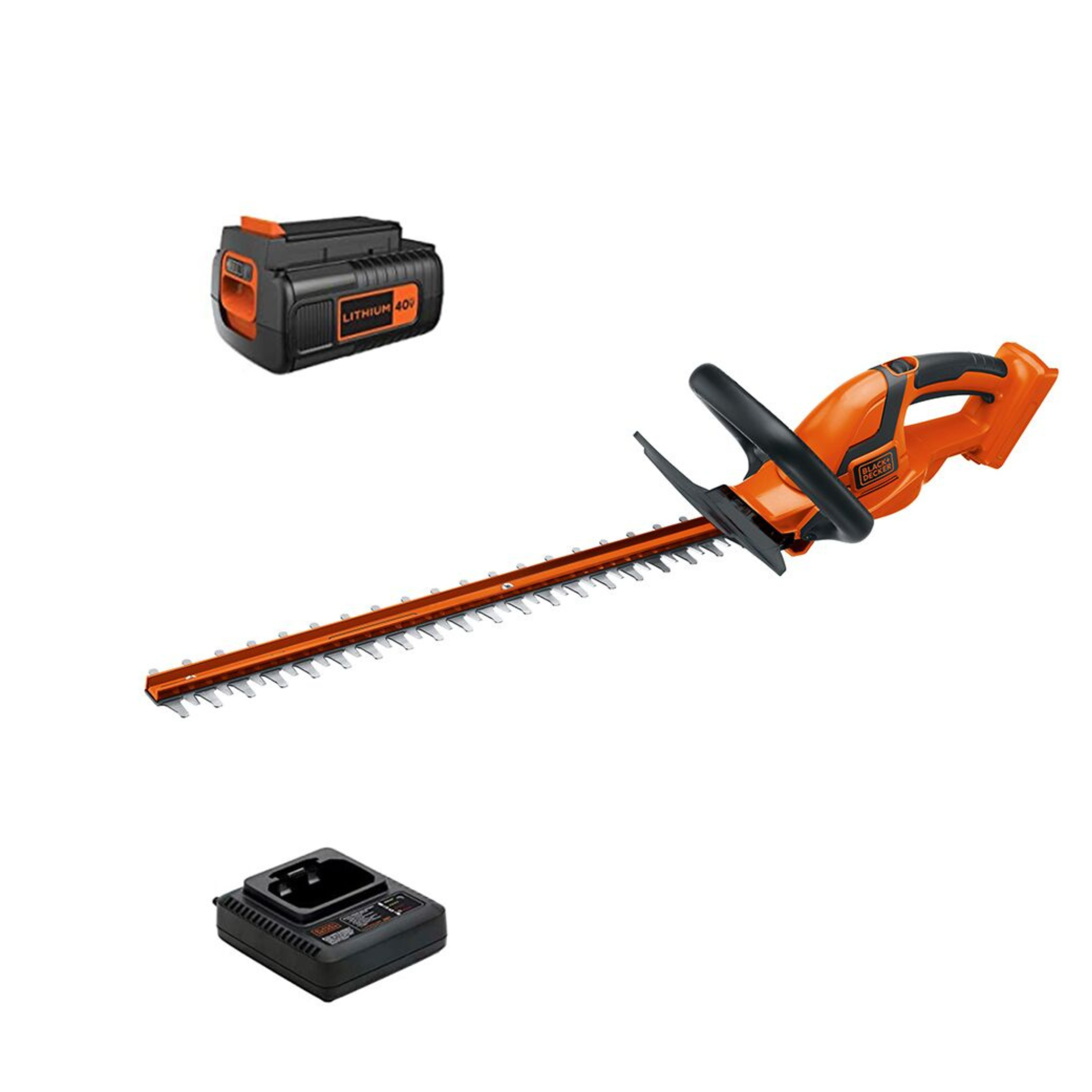 Black+Decker 22 in. 20 V Battery Hedge Trimmer Kit (Battery