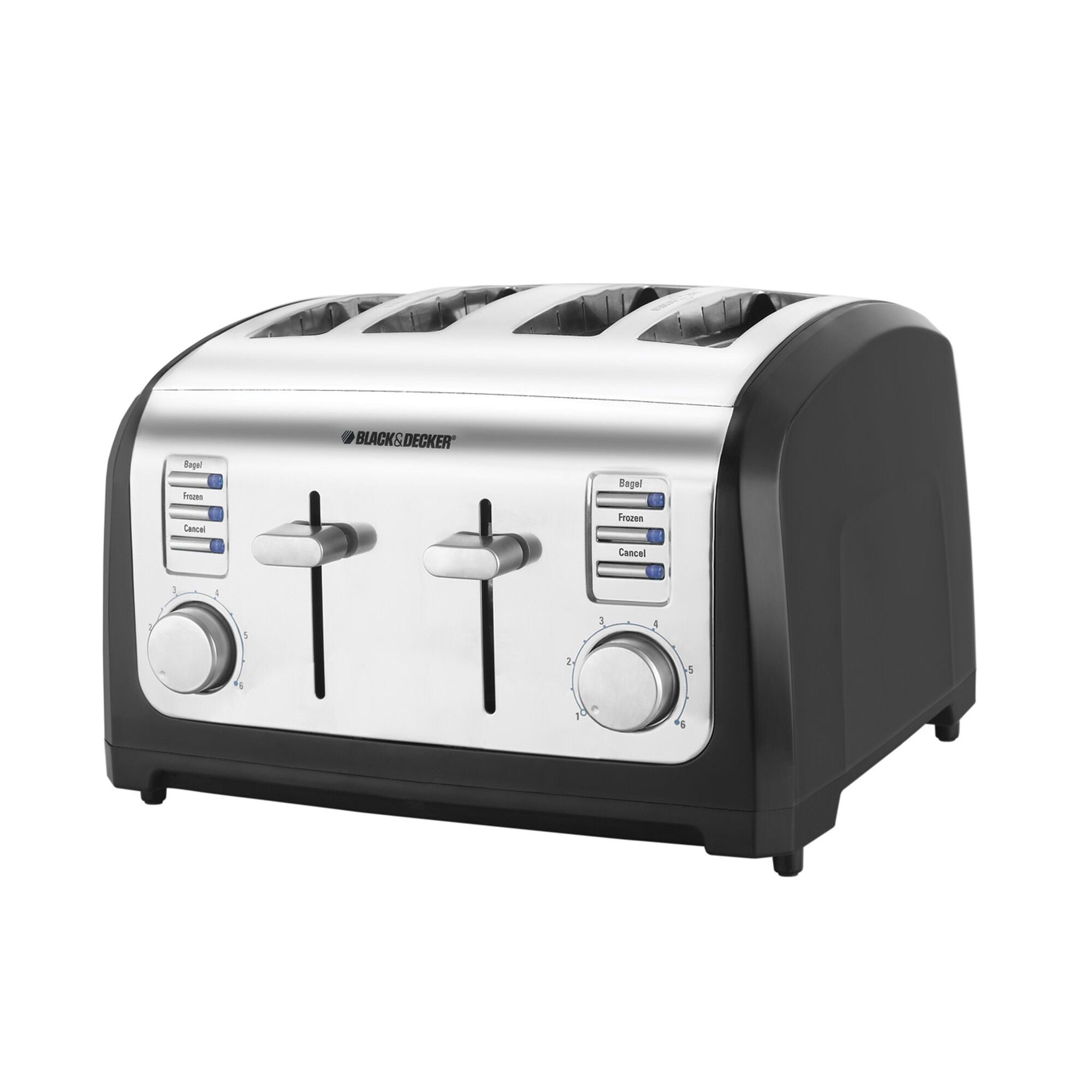 BLACK+DECKER 4 Slice Toaster - Stainless Steel - TR4900SSD