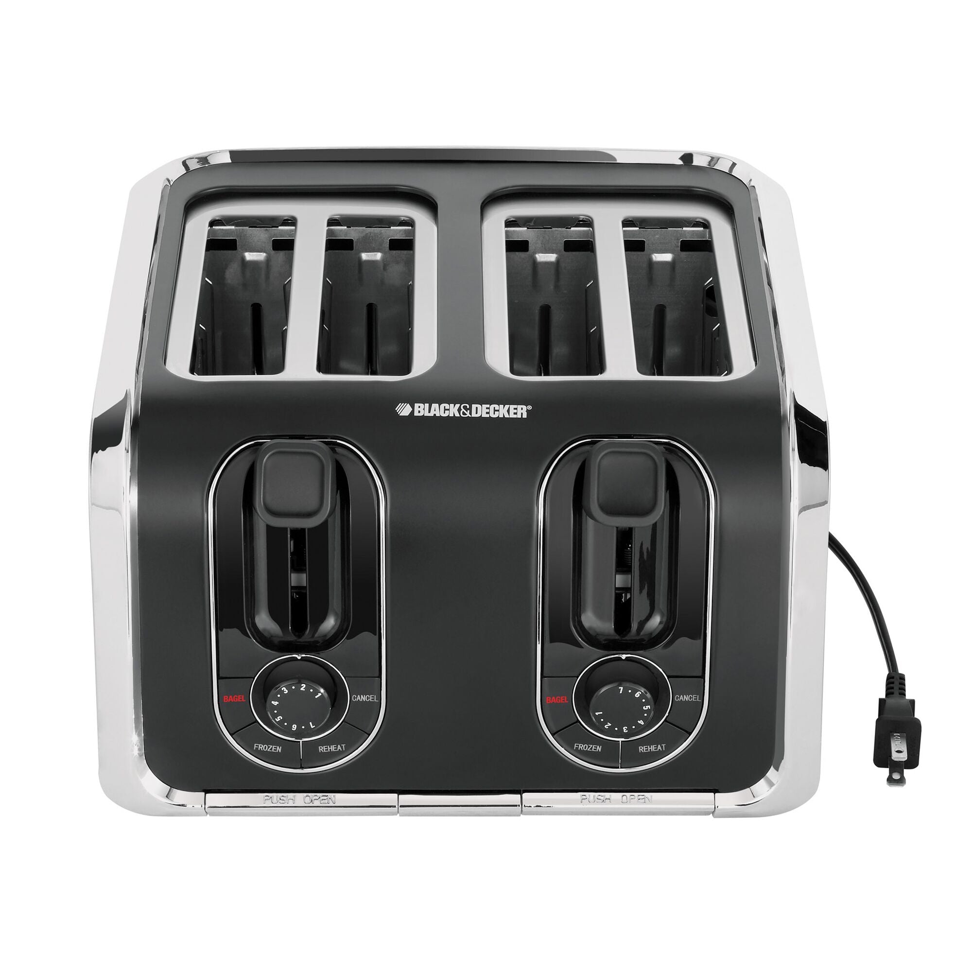 Black + Decker 4 Slice Toaster Extra-Wide Slots Toaster & Reviews
