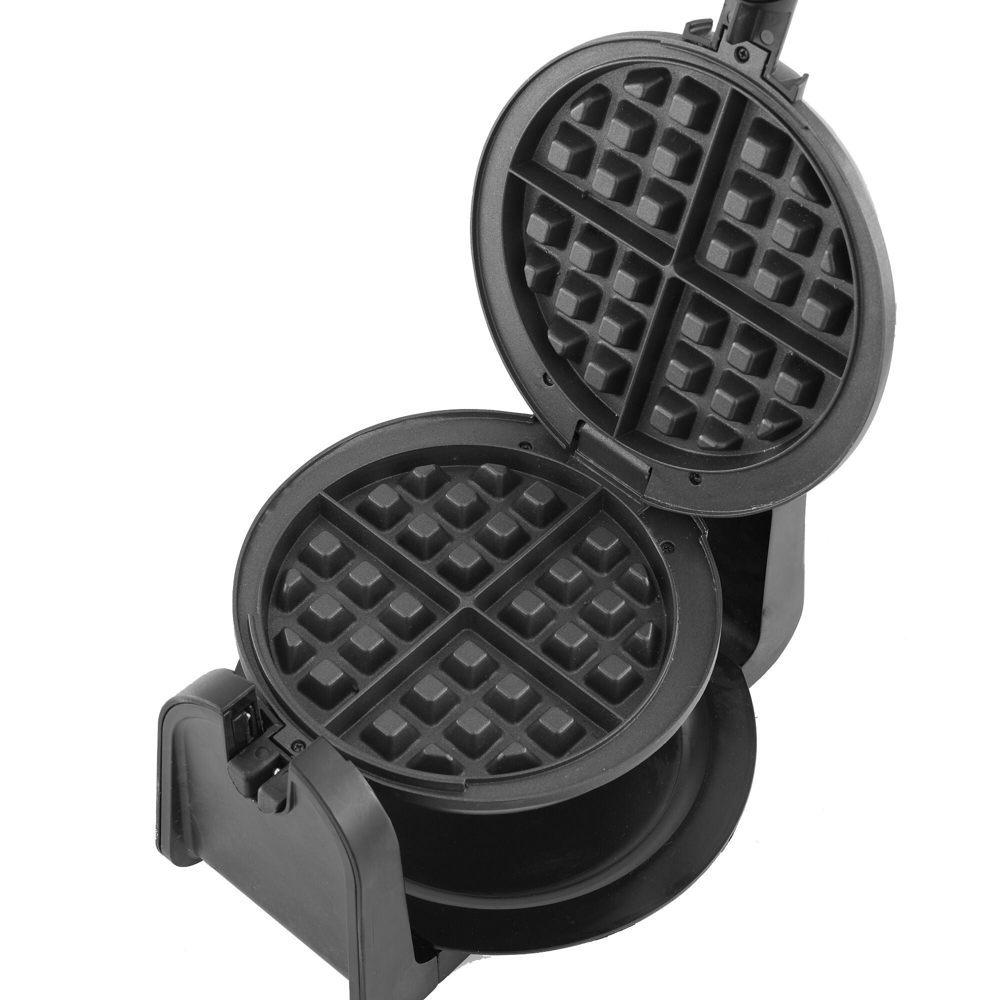 Black & Decker - Rotary Belgian Waffle Maker - Silver