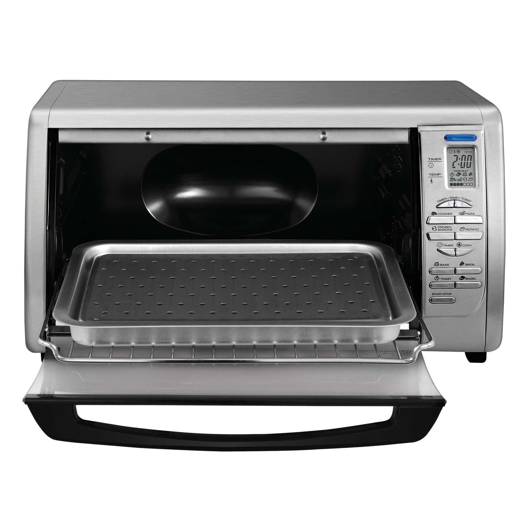 BLACK+DECKER Countertop Convection Toaster Oven, Stainless Steel