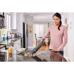 BLACK+DECKER® Profile of dustbuster® 12-volt advanceclean cordless hand vacuum.