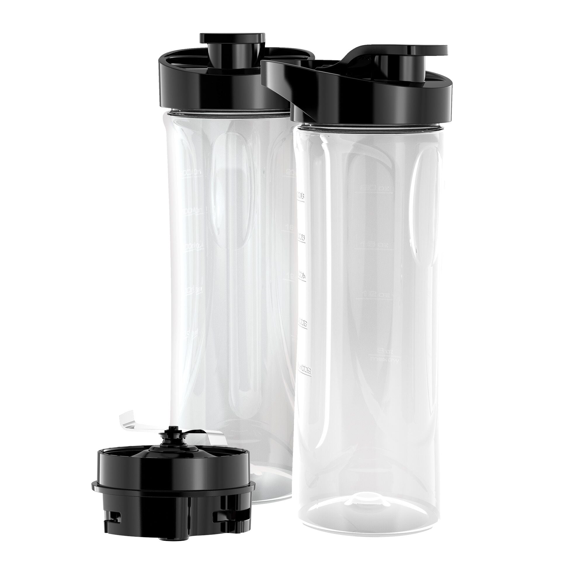 BLACK+DECKER BL1820SG-P Fusion Blade Digital Blender with 6 Cup Glass Jar,  Black/Stainless Steel