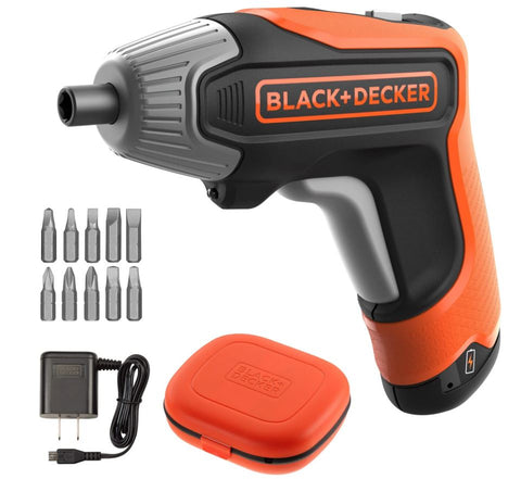 BLACK+DECKER screwdriver, cordless