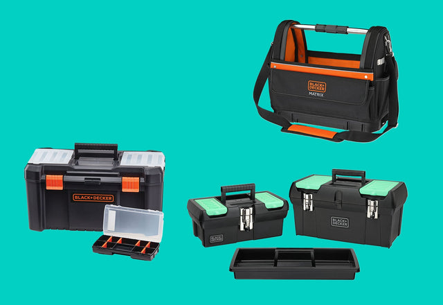 BLACK+DECKER tool boxes