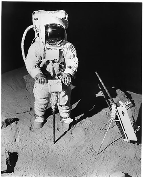 BLACK+DECKER drill used on the moon
