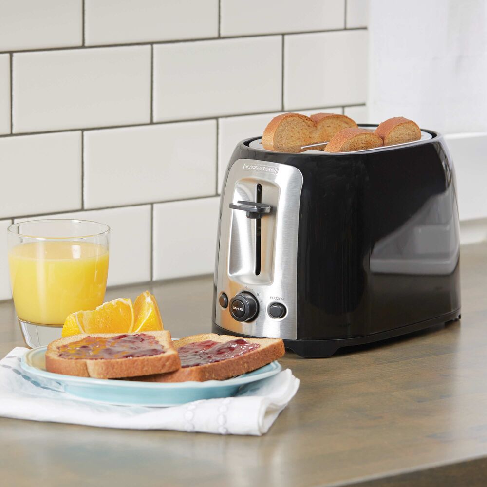 BLACK+DECKER 2-Slice Extra Wide Slot Toaster β product image