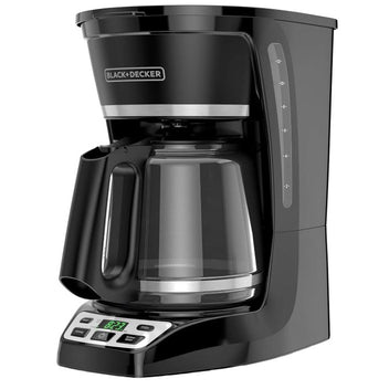 BLACK+DECKER® 12-Cup Fast Brewing Programmable Coffeemaker, Black