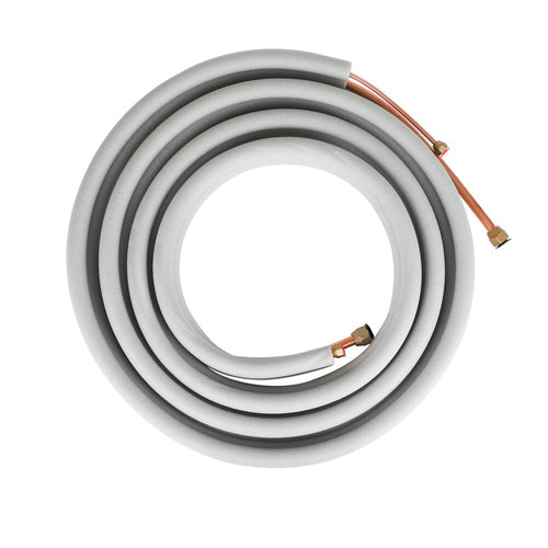 BLACK+DECKER 16.4-Foot Refrigerant Line Set with Copper Flared Fittings