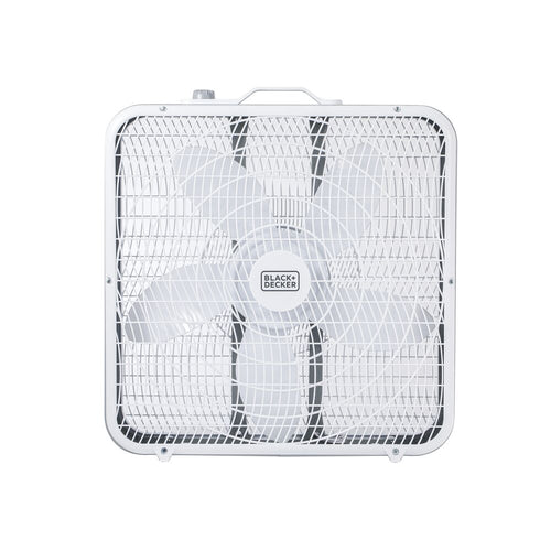 BLACK+DECKER white 20-Inch box fan