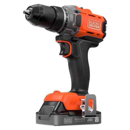 BLACK+DECKER 20V MAX POWERCONNECT™ Cordless 2 Speed Metal chuck DrillDriver Kit
