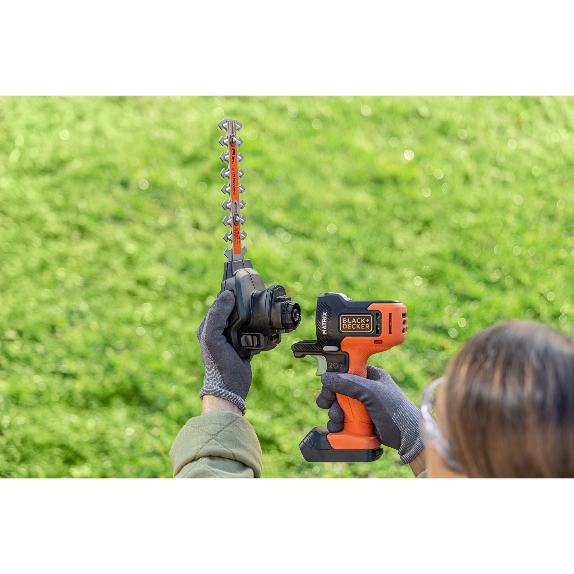 Black+Decker MATRIX Shear Shrubber Attachment - Thumbnail 4
