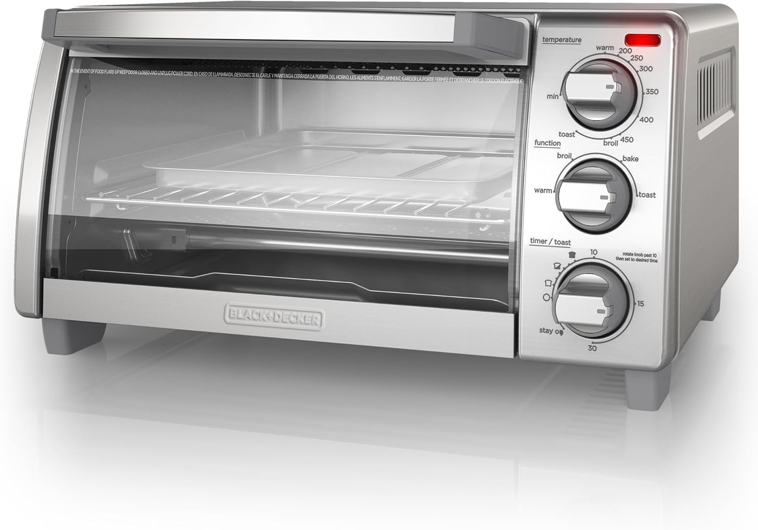 black and decker toaster oven tray