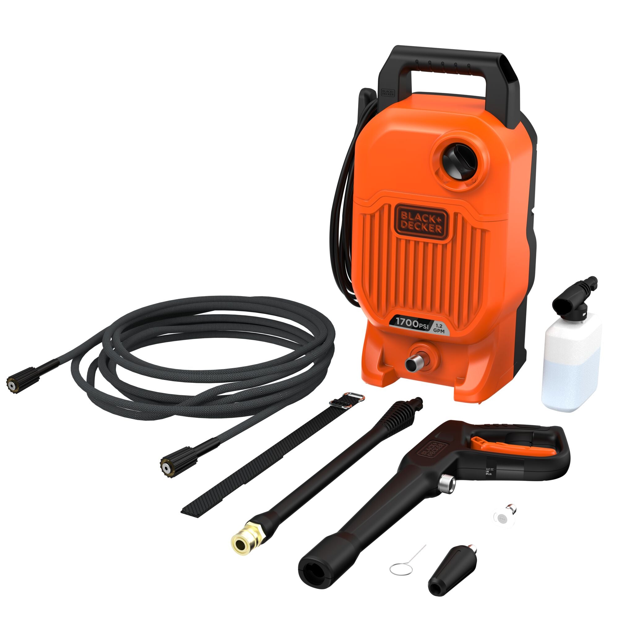 Black+Decker Electric Cold Water Pressure Washer - Thumbnail 2
