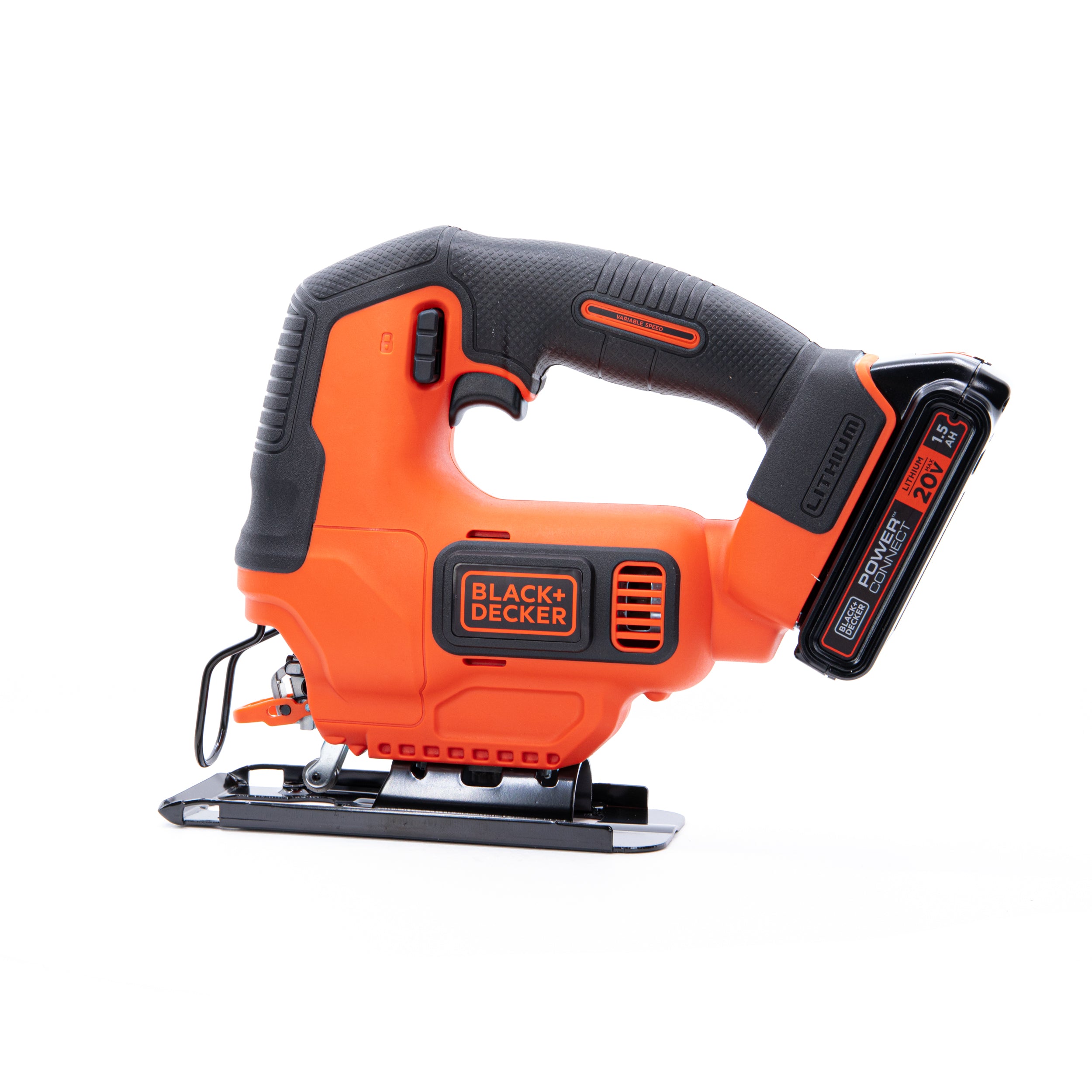 20V MAX* POWERCONNECT™ Cordless Variable Speed Jigsaw Kit | BLACK+