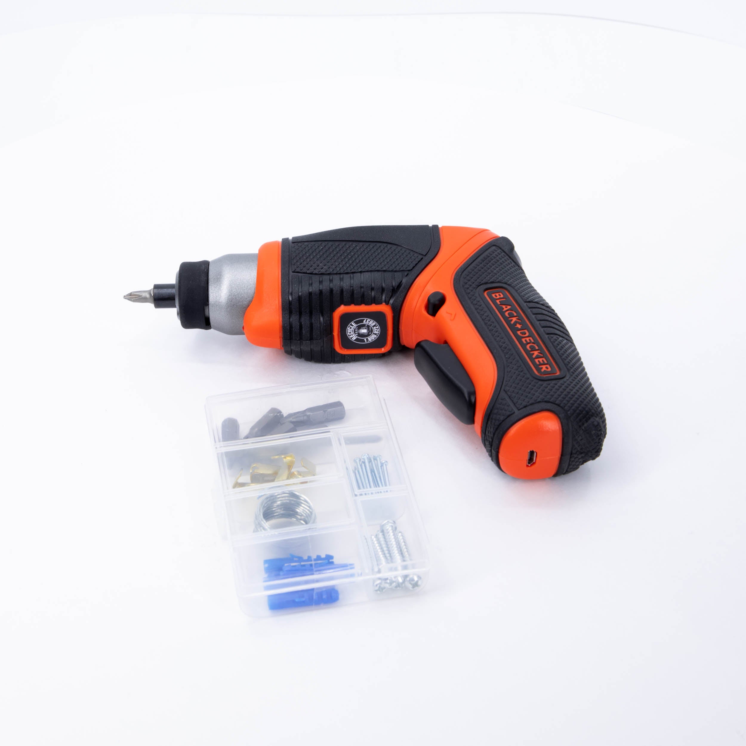 4V MAX* Cordless Screwdriver With Picture-Hanging Kit | BLACK+DECKER