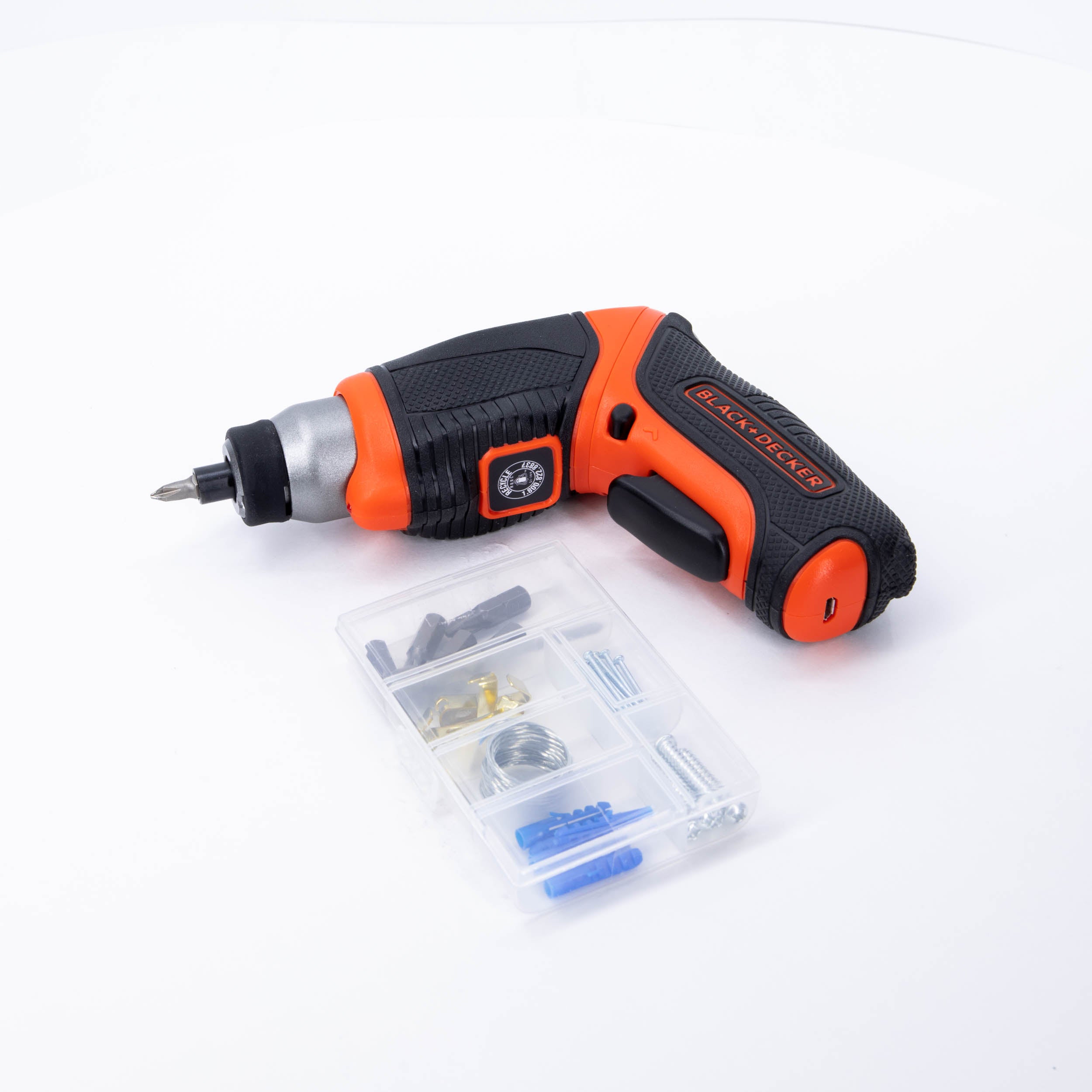 4V MAX* Cordless Screwdriver With Picture-Hanging Kit | BLACK+DECKER