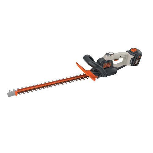 BLACK+DECKER® Powercut 24 inch cordless hedge trimmer.