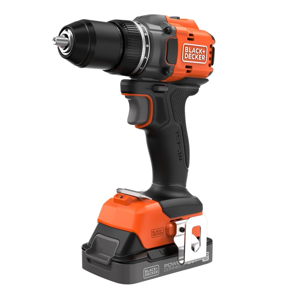 20V MAX* POWERCONNECT™ Cordless Brushless ½-in. Drill/Driver Kit (Battery & Charger Included) | BLACK+DECKER