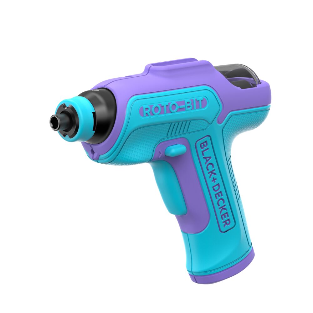 4V MAX* Rotobit Screwdriver (Blue & Purple) | BLACK+DECKER